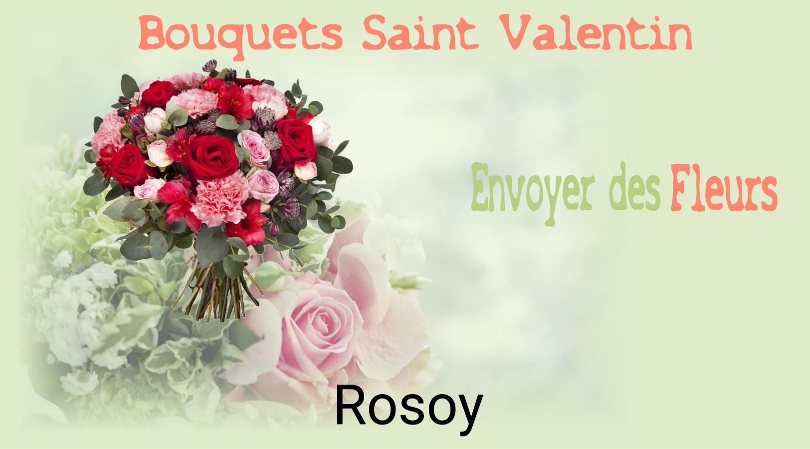 Roses de Saint-Valentin livrées à Rosoy